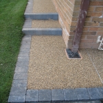 Permeable Resin Bound Paving in Church End 3